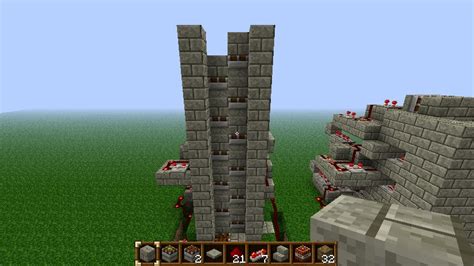 Working Minecraft Piston Elevator (with mc edit and and world map when ...