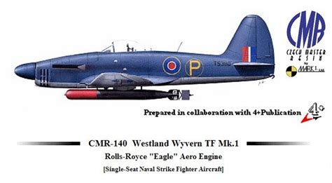 Czech Master Resin 1/72 Westland Wyvern TF Mk.1 model kit