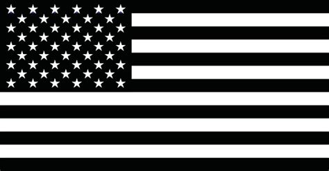 Black And White Usa Flag Stock Illustration - Download Image Now - iStock