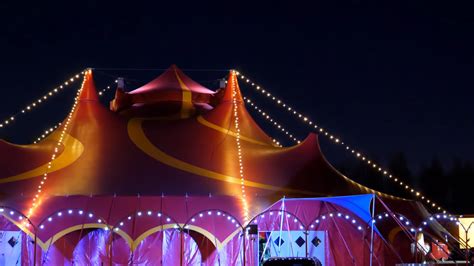 Circus Tent At Night