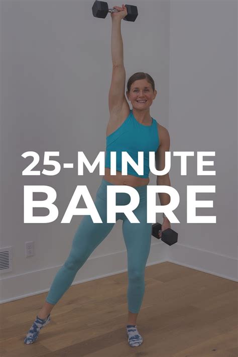 5 Best Barre Exercises At Home (Video) | Nourish Move Love