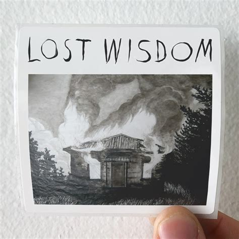 Mount Eerie Lost Wisdom Album Cover Sticker