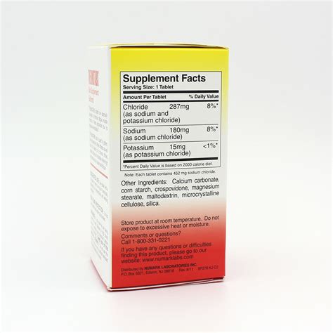 Thermotabs Sodium Tablets (100 Tablets)