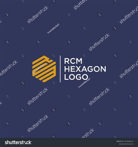 Rcm Logo Design Vector Template Stock Vector (Royalty Free) 2149496153 ...