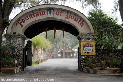 Ponce de Leon's Fountain of Youth Archaeological Park #BayouTravel ...