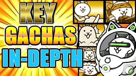 The KEY Gacha Units IN-DEPTH! The Battle Cats Beginners Guide - YouTube