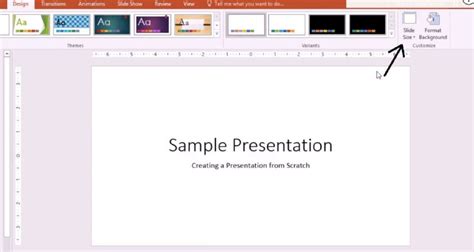 PowerPoint Slide Sizes: General Information + Instructions for Resizing