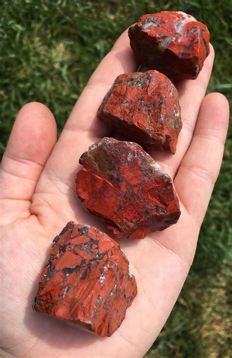 Raw Red Jasper Stone | Red jasper stone, Raw gemstones rocks, Jasper stone