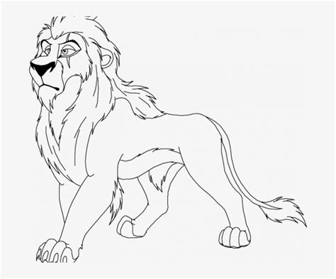 Scar Coloring Page Lion King Scar Free Coloring Page - Scar Lion King ...