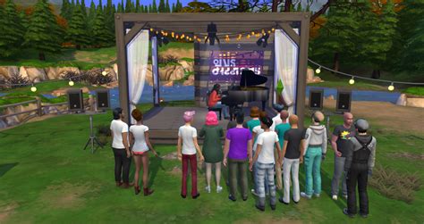 MercuryFoam | Sims 4 Music Festival and Concert Mod *This is a...