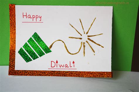 Handmade cards for Diwali | whats cooking mom