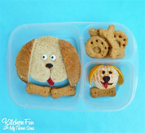 Puppy Dog Bento Lunch - Kitchen Fun With My 3 Sons