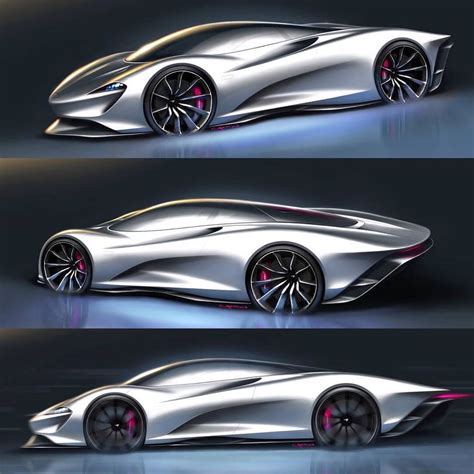 Car Design Sketch on Instagram: “McLaren Speedtail official sketches by ...