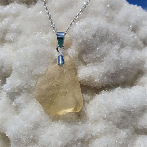 Libyan Desert Glass Pendant – Confidence and Potential 2.18 grams ...