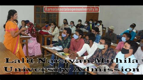 Lalit Narayan Mithila University Admission 2024 { Direct Link } (LNMU ...