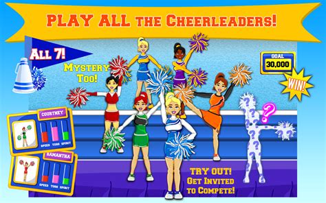 Just Cheer! All Star Cheerleader Game - Play Free Cheerleading & Dance ...