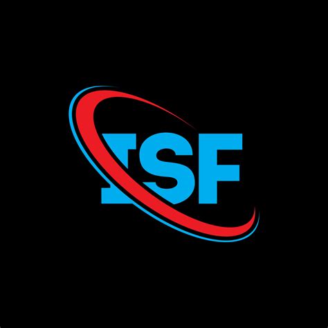 logotipo de la isf. carta isf. diseño de logotipo de letra isf ...