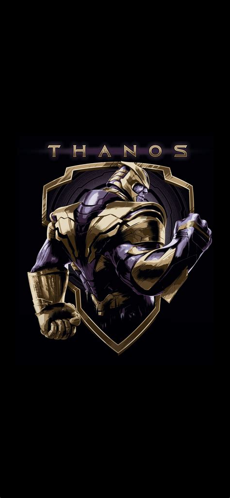 Thanos Logo Wallpapers - Wallpaper Cave