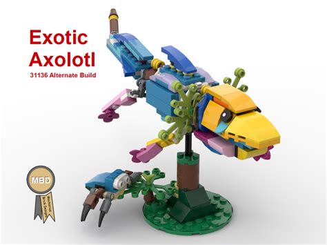 LEGO MOC Exotic Axolotl, 31136 Alternate Build by Macharius ...