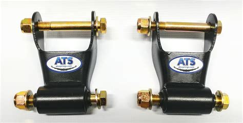 Ford RANGER Rear Leaf Spring Shackle Kit (2 KITS), fits 2-1/2" Wide ...