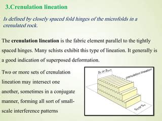 Lineation And Linear structural | PPT