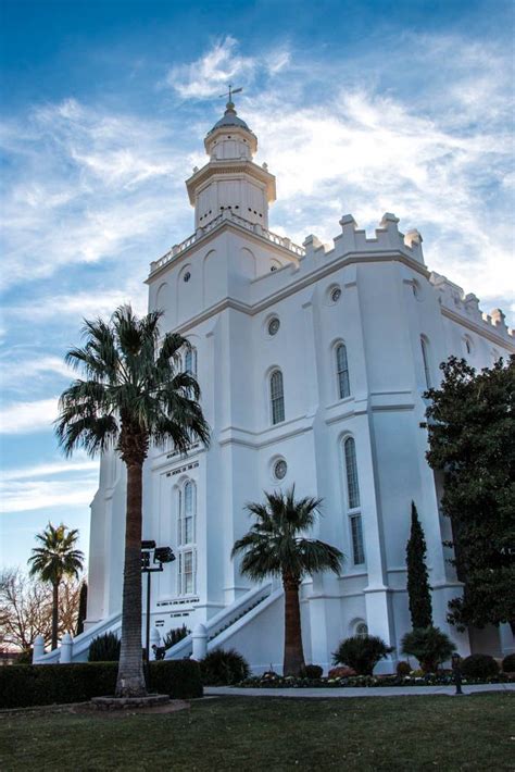 St. George Utah Temple in 2024 | St george temple, Utah temples, Lds ...