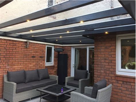 Glass Veranda with lights: Bromley Cross, Bolton - SBI Ltd