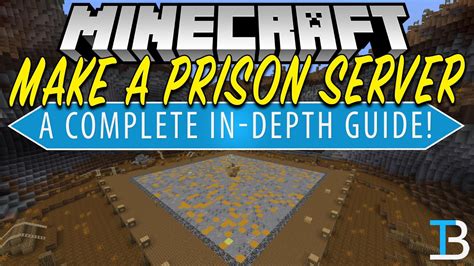 How To Make A Prison Minecraft Server - YouTube