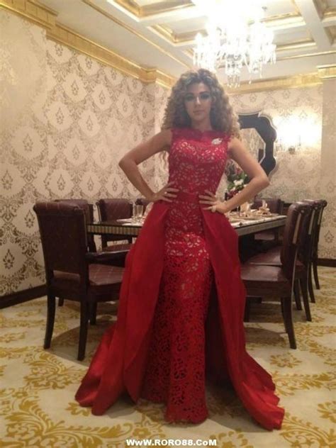 New Arrival Unique 2016 Myriam Fares Dresses Glamorous Sexy Ruched Red ...