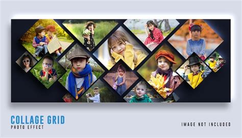 Premium PSD | Collage photography facebook cover photo effect