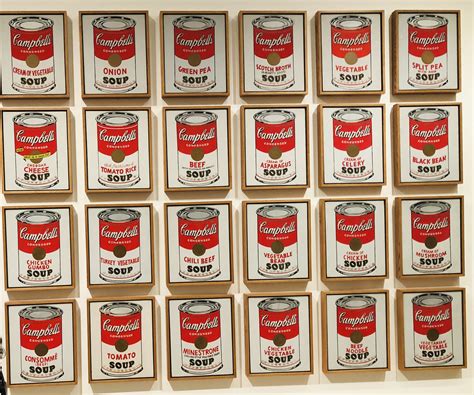 Campbell’s soup painting | Campbell's soup cans, Warhol, Andy warhol