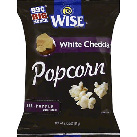 Wise® White Cheddar Popcorn 1.875 oz. Bag | Popcorn | Superlo Foods