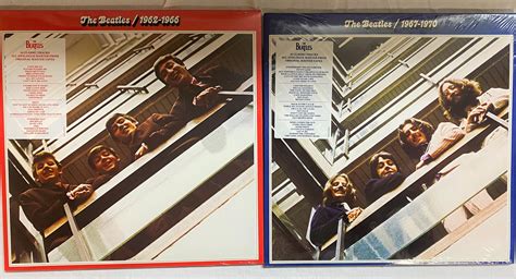 The Beatles - Vinyl Red and Blue Duo # 1Default Title in 2022 | Beatles ...