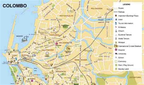 Colombo City Map And Location Finder