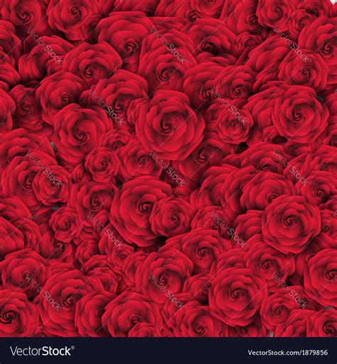 Valentines day background with roses Royalty Free Vector