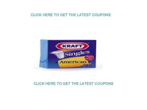 Kraft Cheese Coupons - Printable Kraft Cheese Coupons