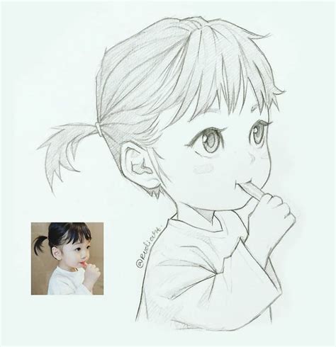 Anime Characters Pencil Sketches - Aters