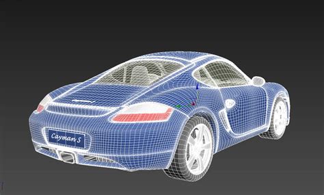 Porsche Cayman S 3D Model $15 - .max - Free3D