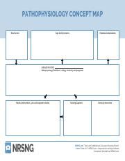 Fun 1.09 Concept Map Template.pdf - PATHOPHYSIOLOGY CONCEPT MAP Risk ...