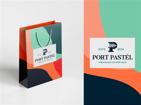 Packaging bag design for Port Pastél by Emir Kudic on Dribbble