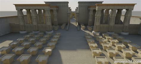 The Great Aten Temple (Work-in-progress) - AMARNA:3D