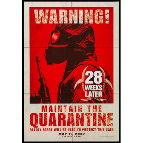 28 Weeks Later Movie Poster 24inx36in Poster Art Poster 24x36 - Walmart ...