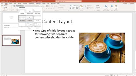 Slide Layouts in PowerPoint- Instructions - TeachUcomp, Inc.