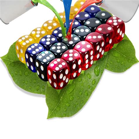 20sets 16MM Rounded Corners custom color dice set Four Color ...