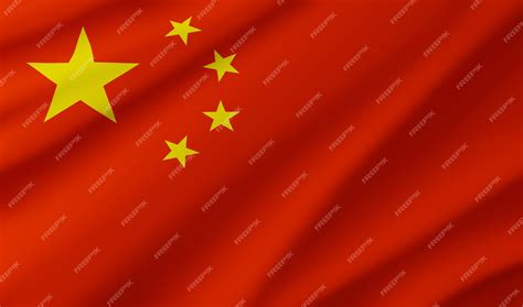 Premium Photo | Flag of china background banner templates design 3D ...