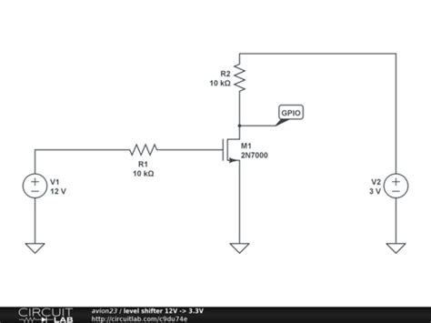 Level Shifter Circuit Diagram - Wiring Flow Line