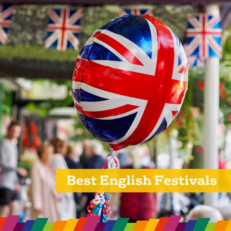 Best English festivals | IH Manchester