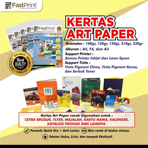 Ukuran Kertas A4 Untuk Brosur