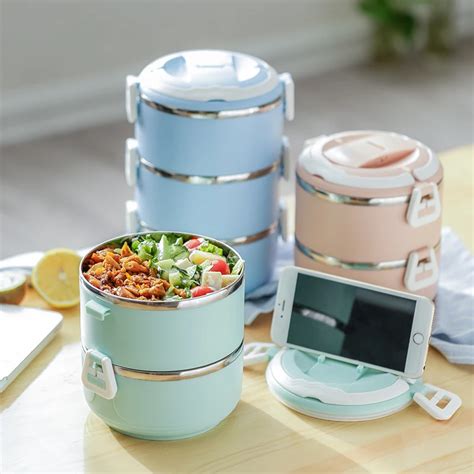 Stainless Steel Lunch Box Thermos Thermal Container Insulation portable ...