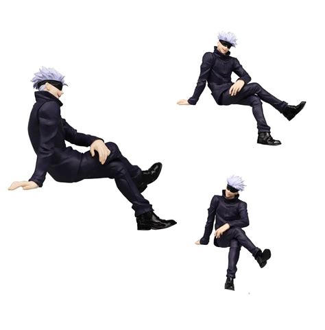 Trunkin Jujutsu Kaisen Sitting Gojo Satoru Anime Figure Action Figure ...